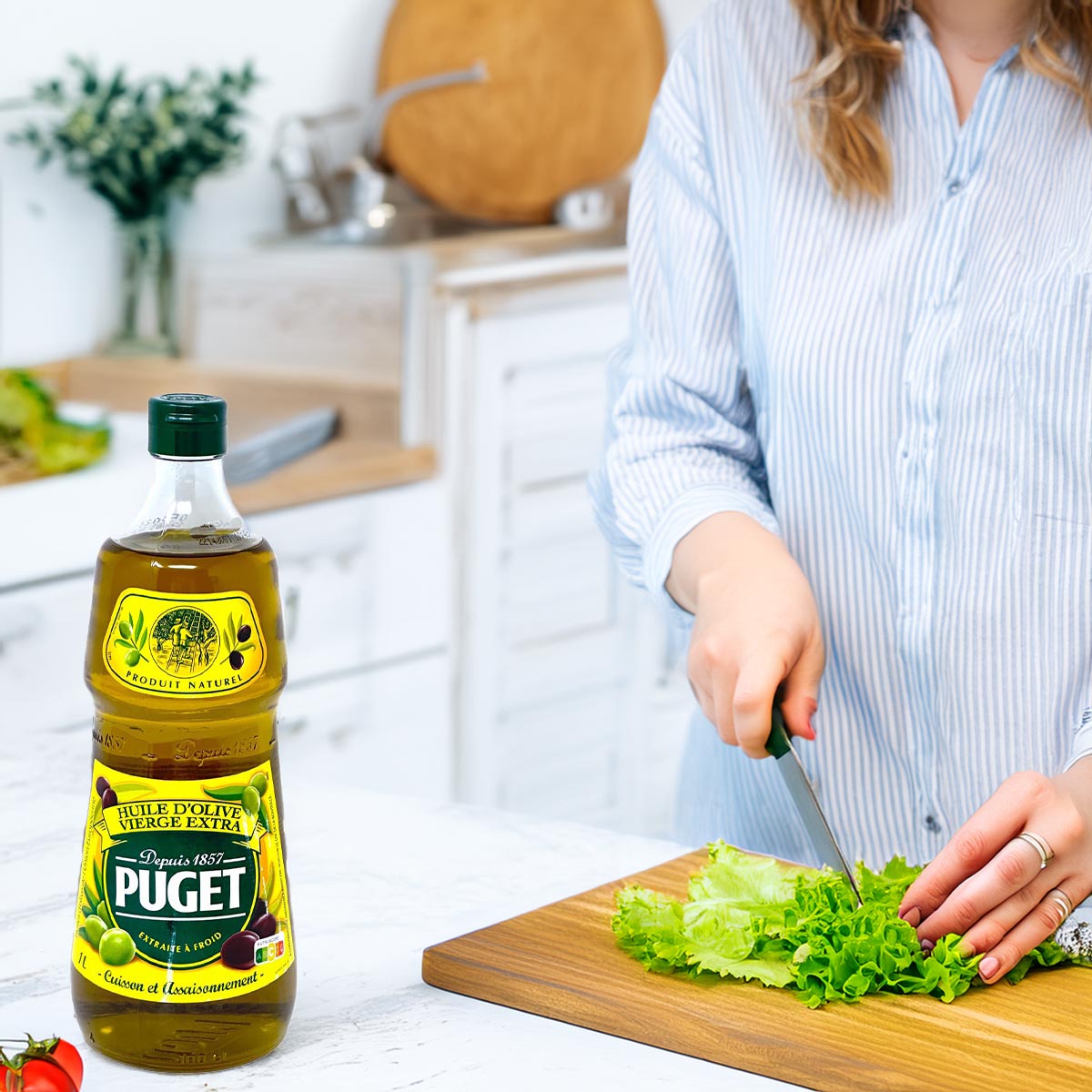 Puget extra natives Olivenöl aus Frankreich – 1 Liter feines Olivenöl für Genießer