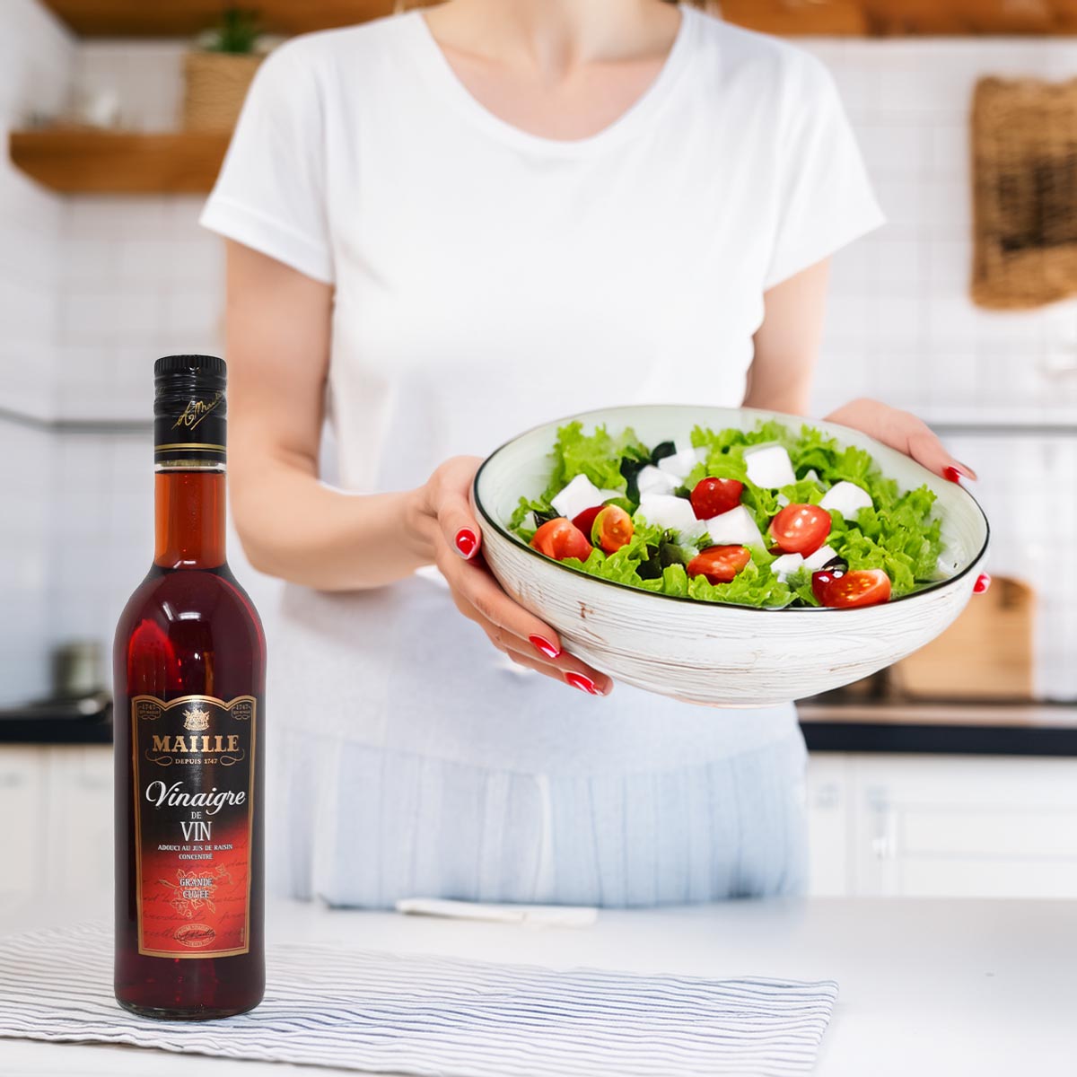 Maille Vinaigre de Vin Rotweinessig Grande Cuvée - Feiner französischer Essig