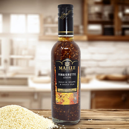 Maille Vinaigrette Salatdressing mit Sesam und Soja – 360 ml für aromatischen Genuss