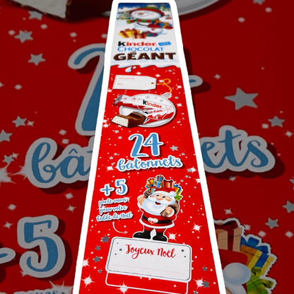 Ferrero 1/2 Meter Kinder Schokolade 24 Stück - auch als Adventskalender