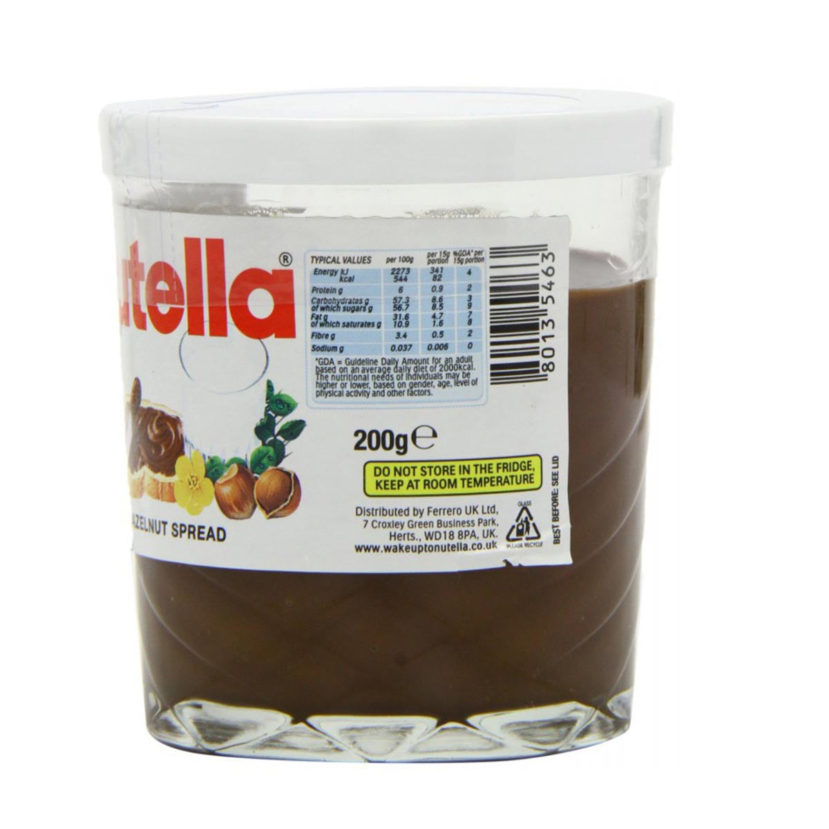 Ferrero Nutella Schokoladenaufstrich 220g – Cremiger Genuss aus Frankreich