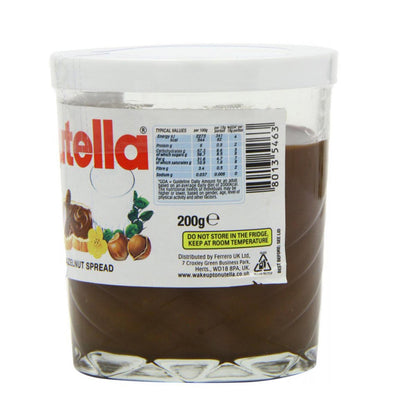 Ferrero nutella im praktischen Trinkglas 15 x 220 Gramm Perfekt für unterwegs!