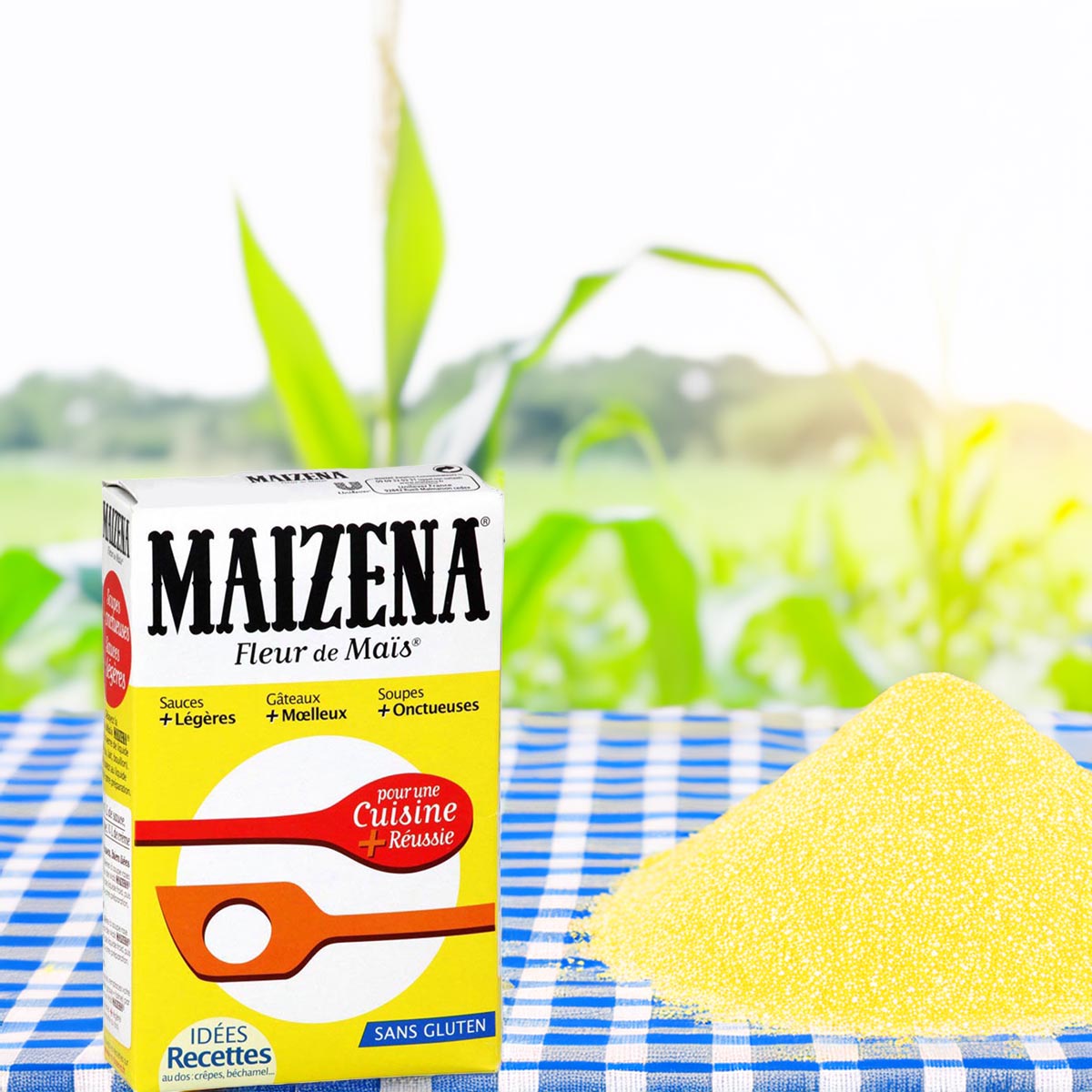 Maizena Fleur de Mais 700g: Glutenfreie Maisstärke zum Backen & Binden