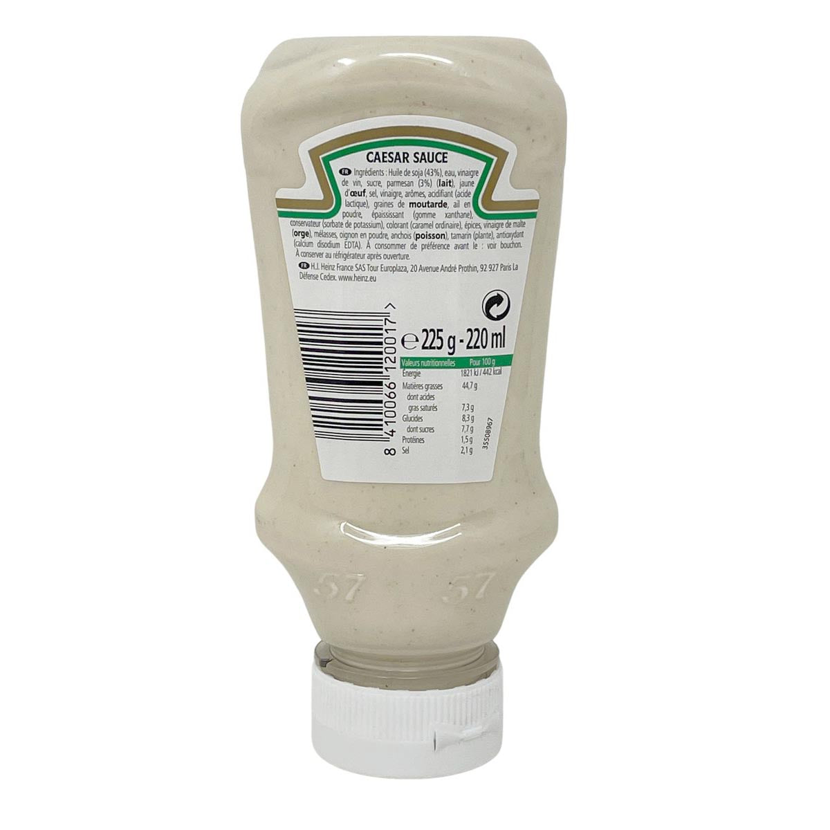 Heinz Salat Sauce Caesar 220 ml - Cremiges Dressing für köstliche Salate