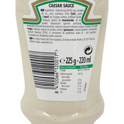 Heinz Salat Sauce Caesar 220 ml - Cremiges Dressing für köstliche Salate