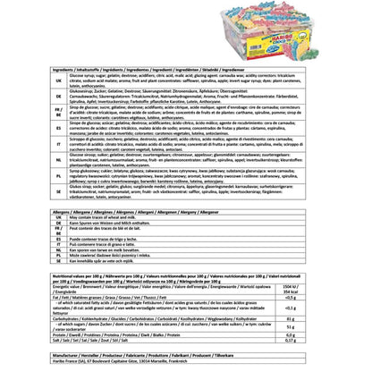 Haribo Croco PIK - 210 saure Krokodile aus Frankreich: Fruchtig und Erfrischend!