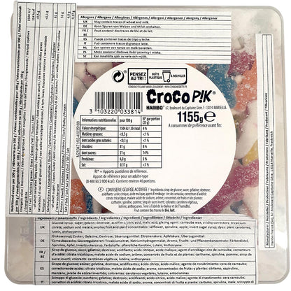 Haribo Croco PIK - 210 saure Krokodile aus Frankreich: Fruchtig und Erfrischend!