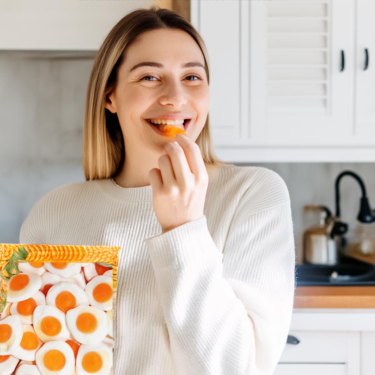 Haribo Spiegeleier Soft Kaubonbons – 1,5KG Mega Pack für extra Naschspaß – Jetzt zugreifen!