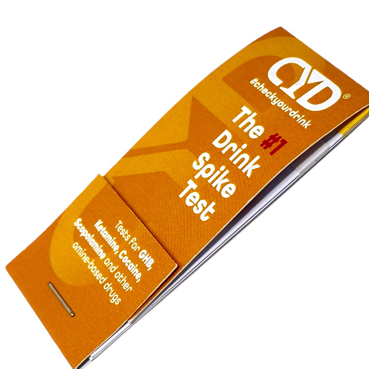 CYD® Teststreifen – 8er Pack für den schnellen Nachweis von K.O.-Tropfen in Getränken