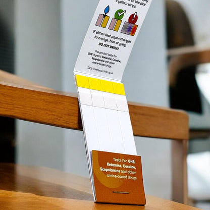 CYD® Teststreifen – 8er Pack für den schnellen Nachweis von K.O.-Tropfen in Getränken