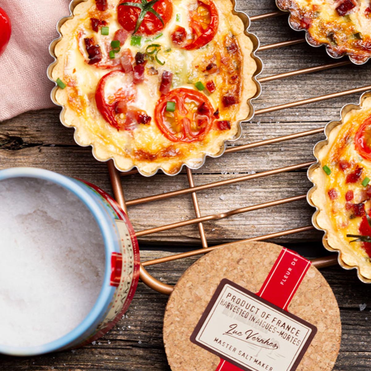 Le Saunier de Camargue Fleur de Sel: 1KG Feinstes Meersalz aus der Camargue