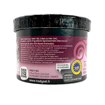 TRAD Y SEL Fleur de Sel aus Guérande - Feines Meersalz, 125 Gramm