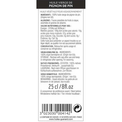 GUÉNARD 100% Natives Pinienkernöl  250 ml