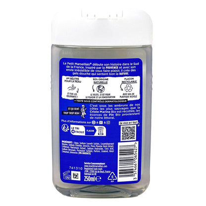 Le Petit Marseillais Duschgel Pinie & Meerfenchel, 250 ml – Frische aus Frankreich