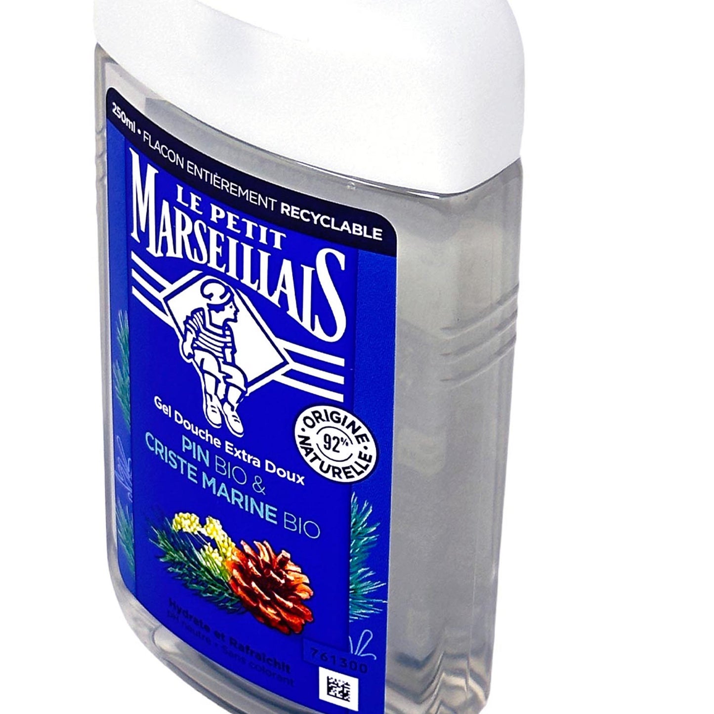 Le Petit Marseillais Duschgel Pinie & Meerfenchel, 250 ml – Frische aus Frankreich