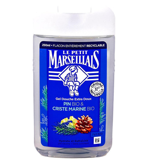 Le Petit Marseillais Duschgel Pinie & Meerfenchel, 250 ml – Frische aus Frankreich