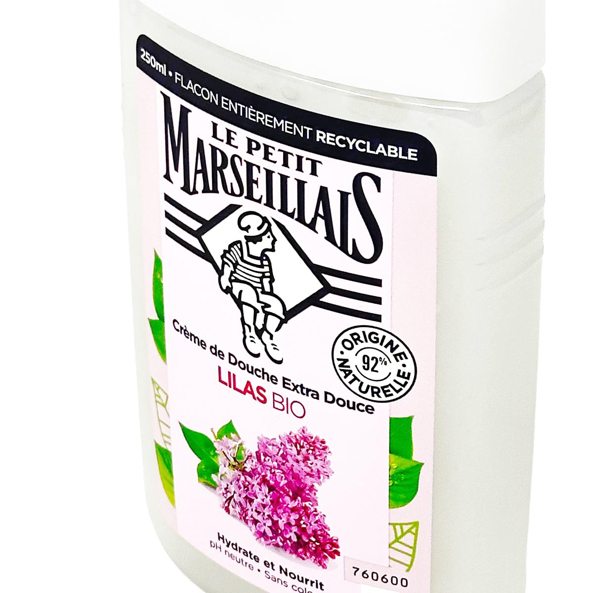Le Petit Marseillais Duschgel Flieder, 250 ml – Sanfte Pflege mit Lilas aus Frankreich