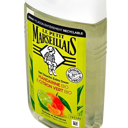Le Petit Marseillais Duschgel mit Mandarine und Limette 250 ml aus Frankreich