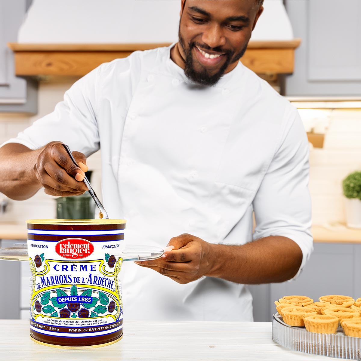 Clement Faugier Maronencreme - Original aus Frankreich, 992 Gramm