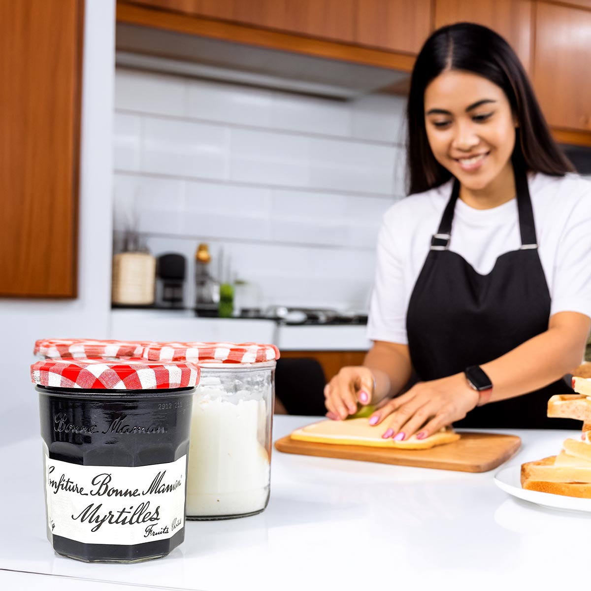 Bonne Maman Myrtilles Heidelbeer Konfitüre 370g – Authentischer Geschmack