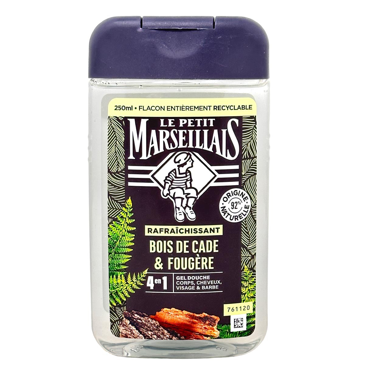 Le Petit Marseillais Bois de Cade et Fougère - Wacholder und Farn 250 ml