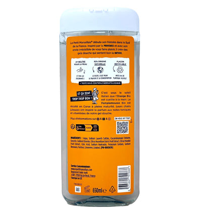 Le Petit Marseillais Duschgel und Badezusatz mit Orangen und Grapefruit 650ml