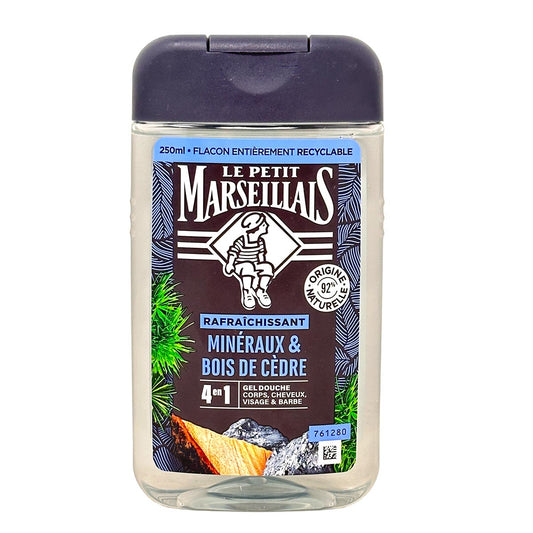 Le Petit Marseillais Duschgel mit Zedernholz und Mineralien 250 ml