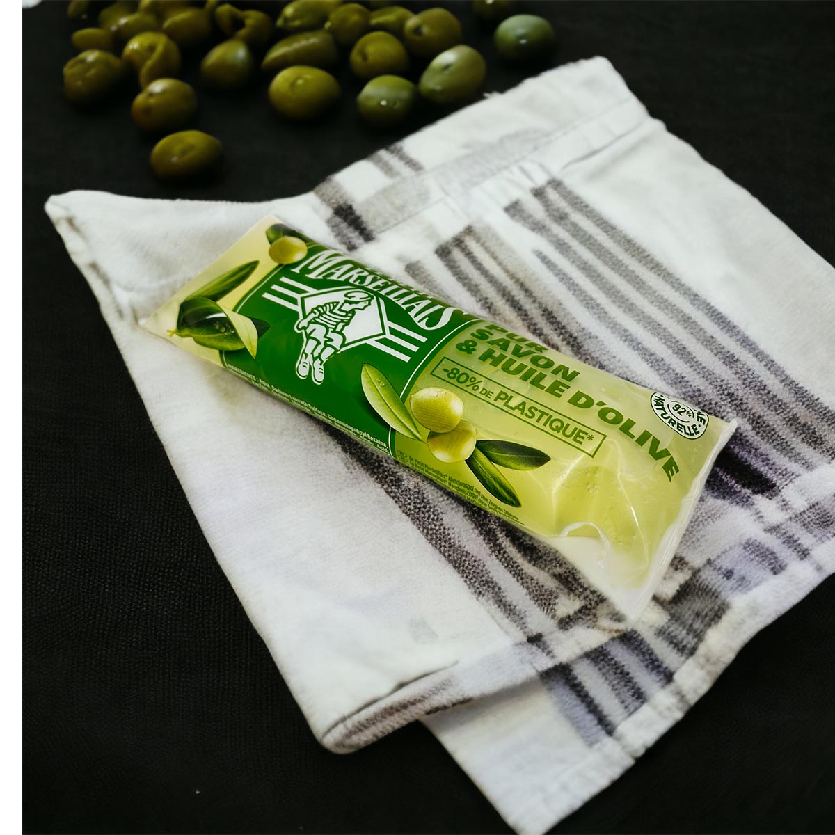 Le Petit Marseillais Flüssigseife Olive  250 ml Nachfüllpack aus Frankreich