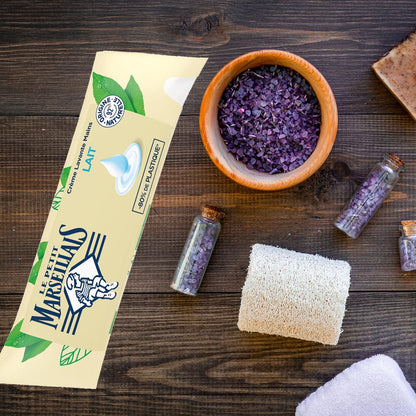 Le Petit Marseillais Flüssigseife mit Milch 250 ml Nachfüllpack aus Frankreich