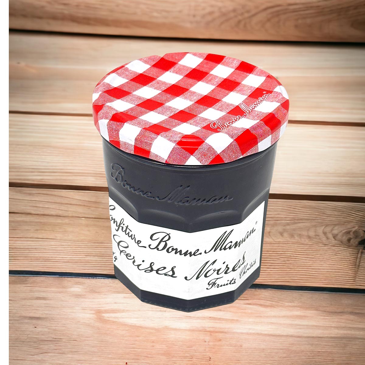 Französische Schwarzkirsch-Konfitüre: Bonne Maman 370g