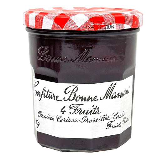 Bonne Maman 4 Frucht Konfitüre: Fruchtige Vielfalt aus Frankreich! 370g