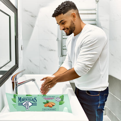 Le Petit Marseillais - Flüssigseife mit Mandelmilch 250ml Nachfüllpack - Sanfte Pflege