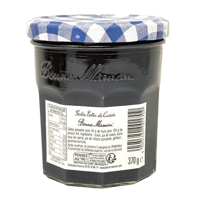 Fruchtig intensiv: Bonne Maman schwarzen Johannisbeeren Gelee aus Frankreich - 370g
