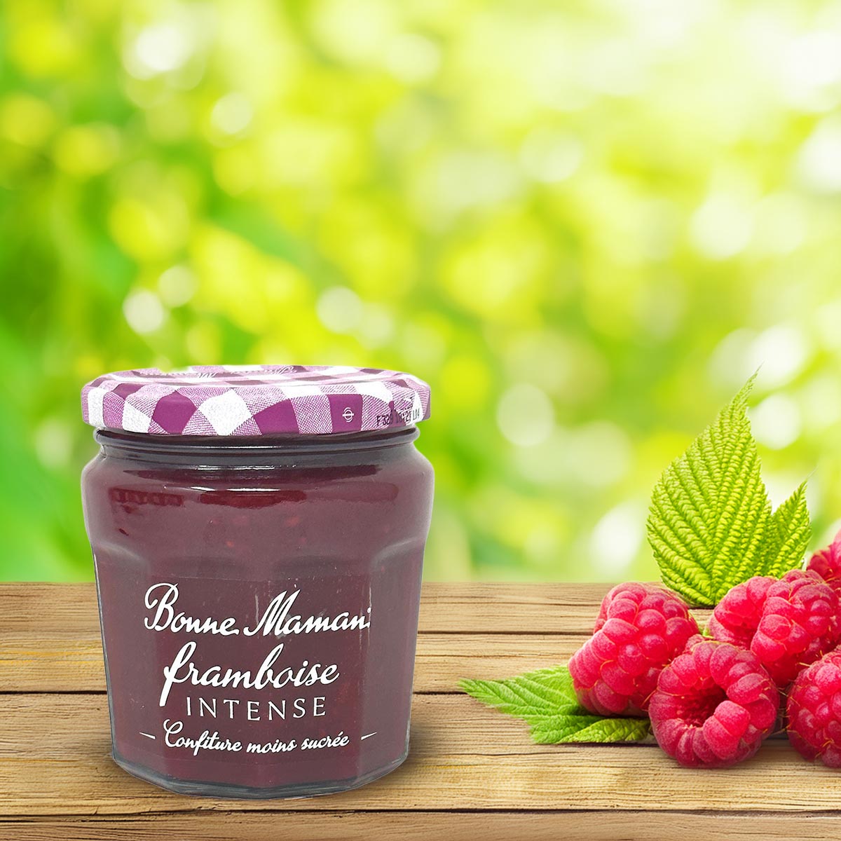 Genuss pur: Bonne Maman Himbeerkonfitüre - Fruchtige Intensität aus Frankreich 335g