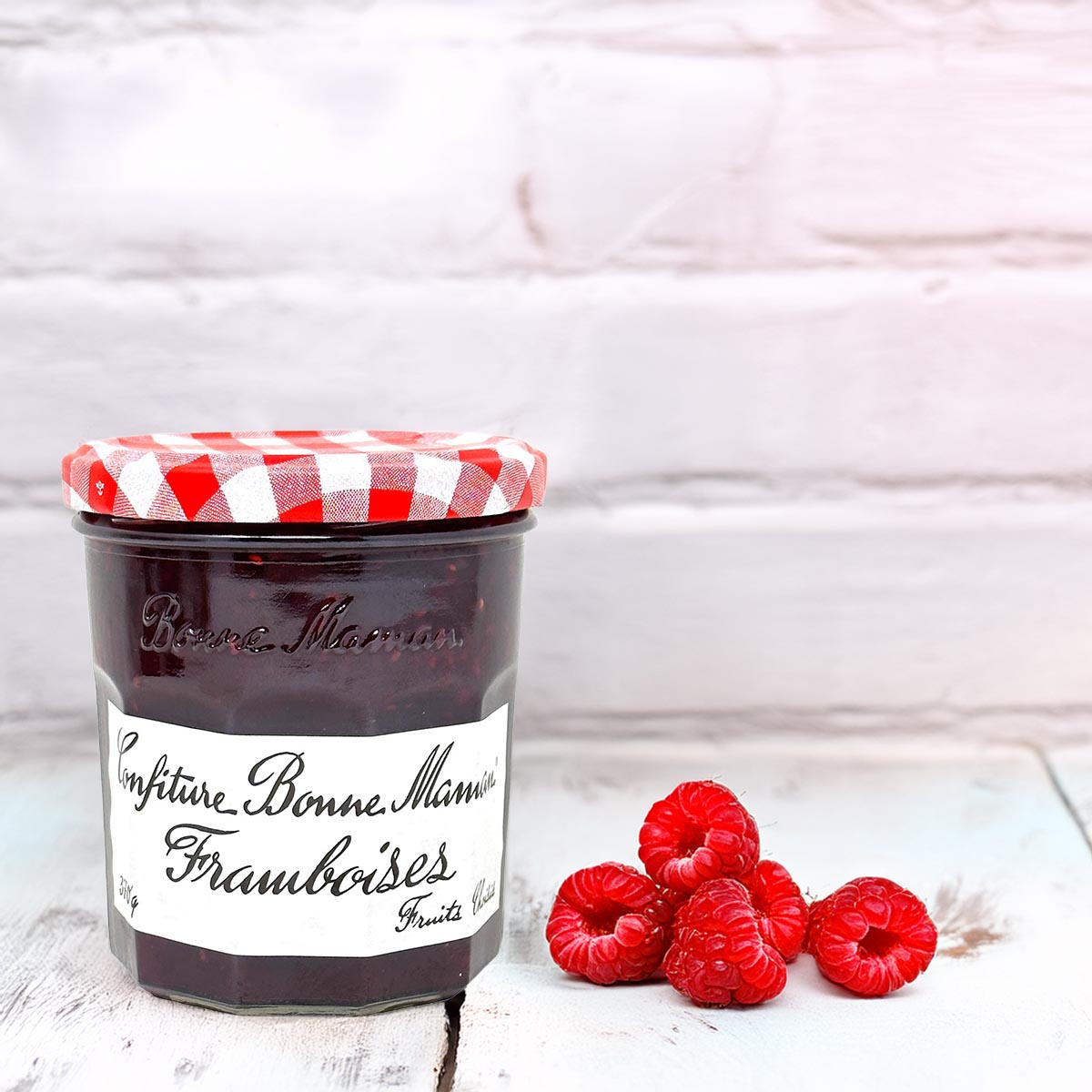 Bonne Maman Himbeer Konfitüre - Framboises Confiture 370 Gramm