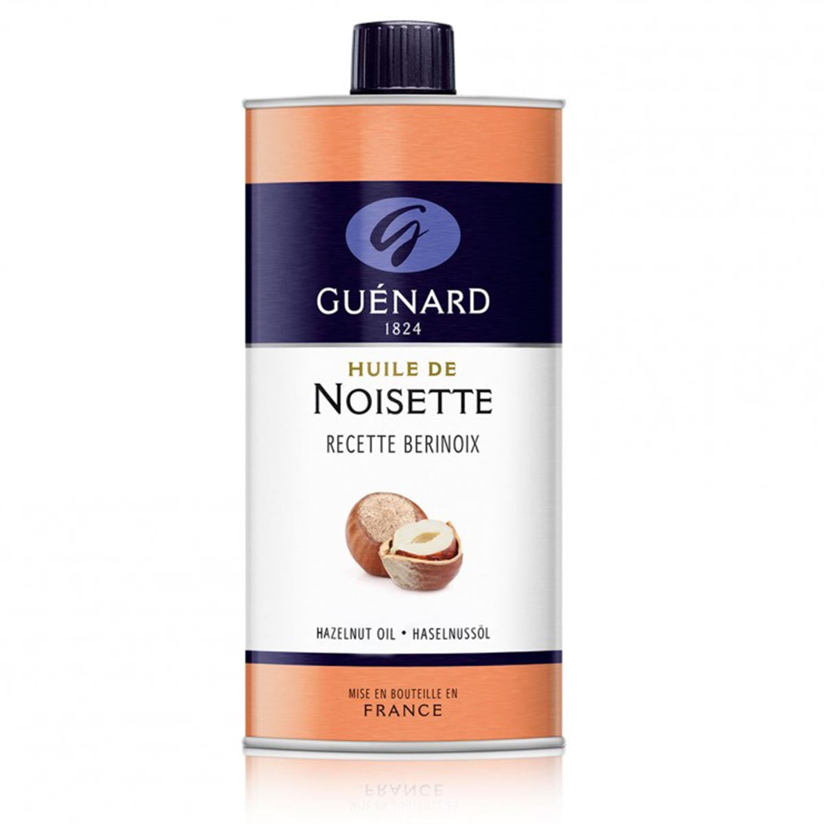 GUÉNARD Haselnussöl 500ml - Hochwertige Mischung aus raffiniertem und nativem Öl