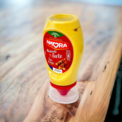 Amora Senf Fine et Forte 265g – Intensiver Geschmack, ideal für jede Mahlzeit