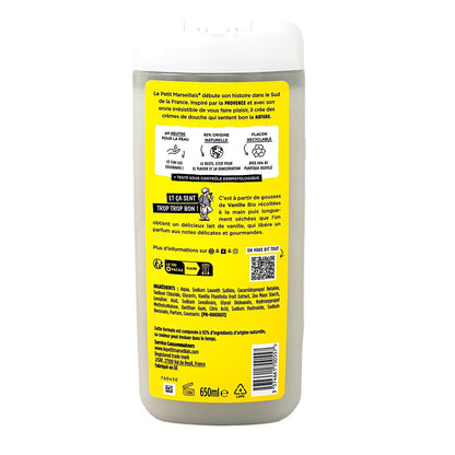 Le Petit Marseillais Vanille Milch Duschgel 650ml - Hautpflege aus Frankreich
