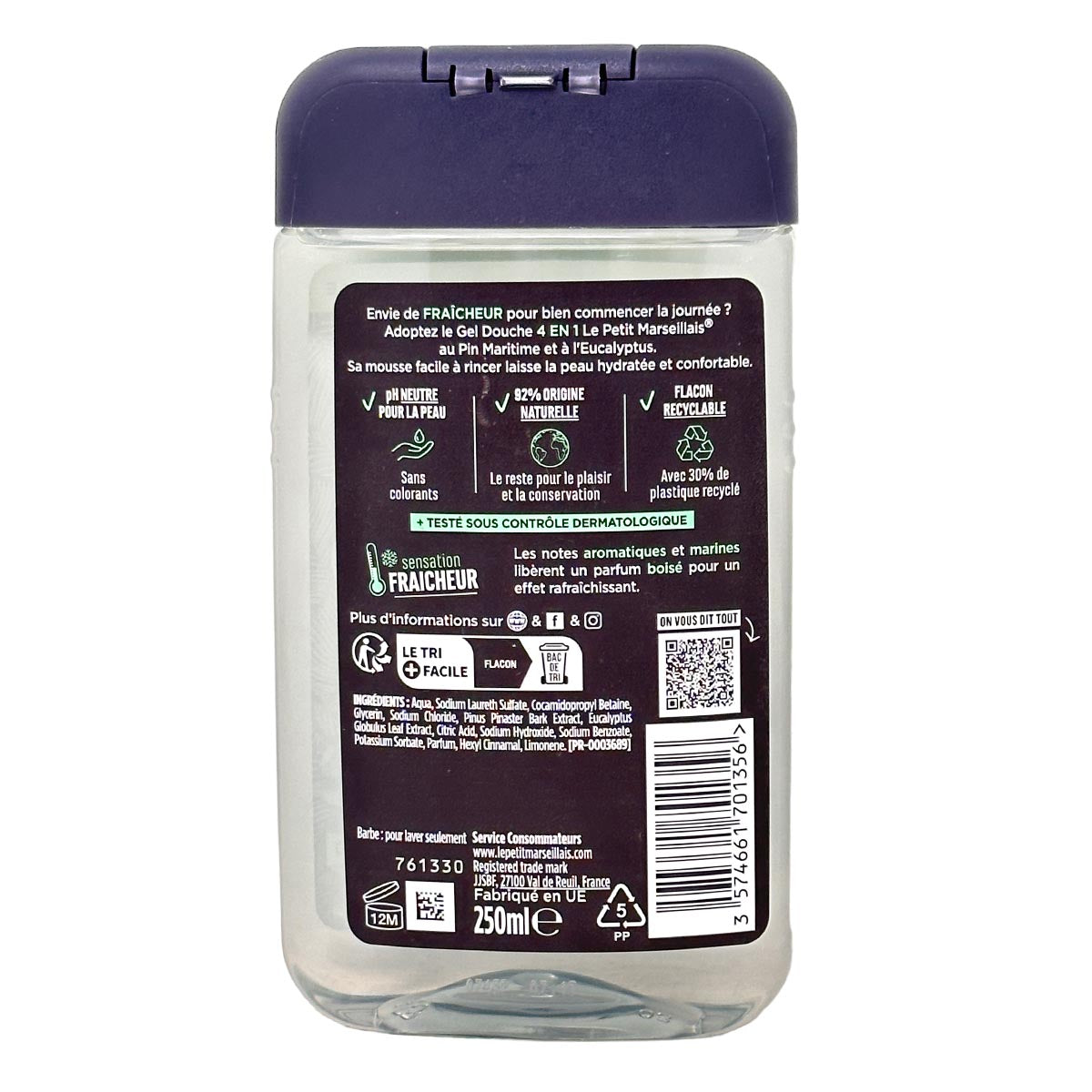 Le Petit Marseillais Duschgel Pin Maritime & Eukalyptus 250ml