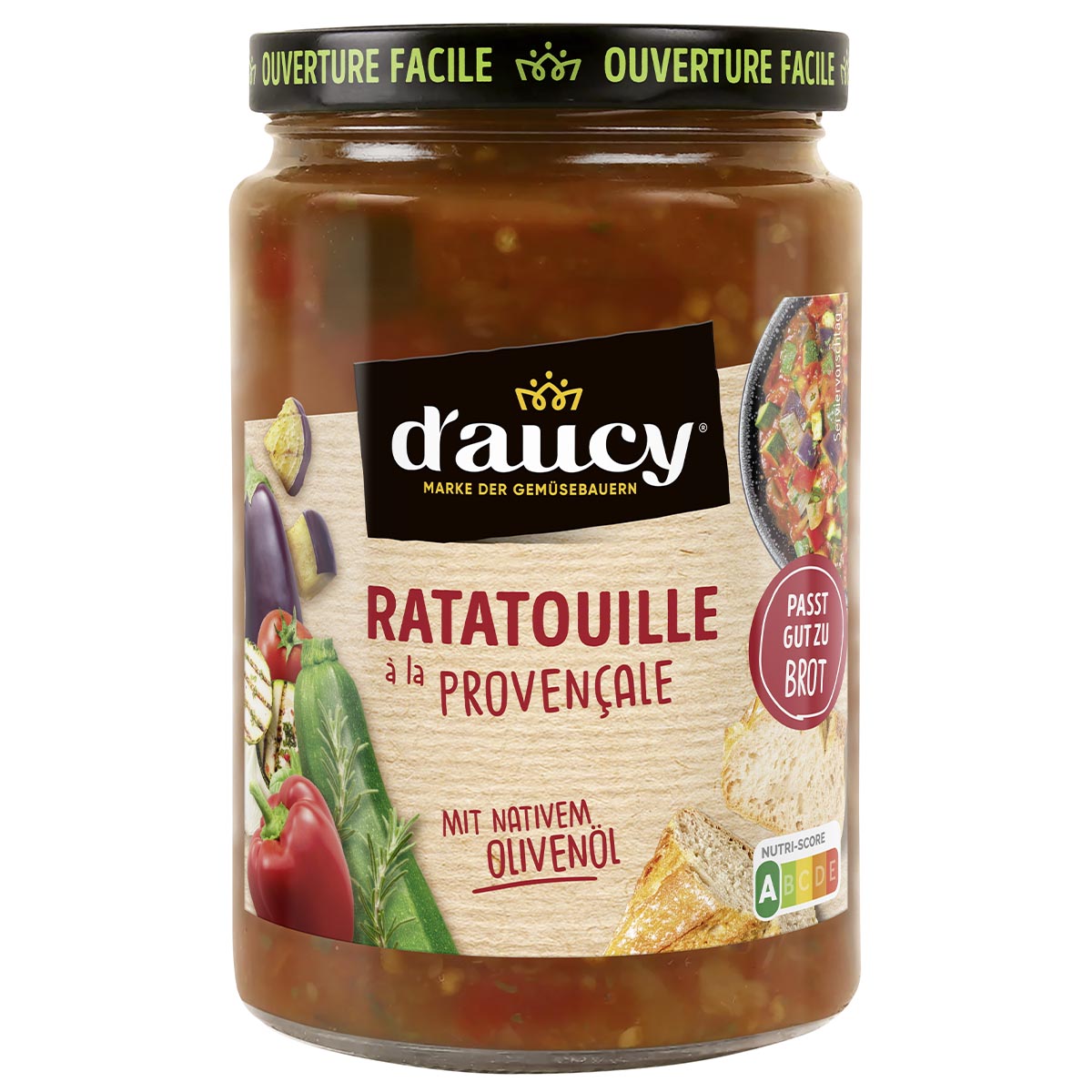 d'aucy Ratatouille à la Provençale – Bunte Gemüsemischung 380g