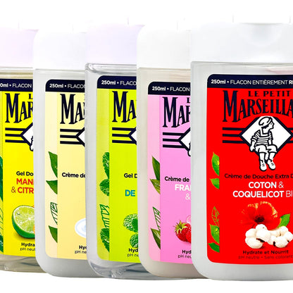 Le Petit Marseillais Duschgel 5er Set - Vielfalt an erfrischenden Düften!