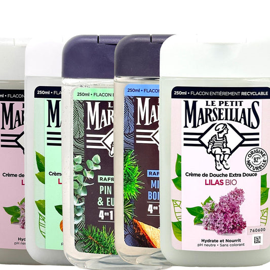 Le Petit Marseillais Familien-Set Duschgel: Duschvergnügen für die ganze Familie