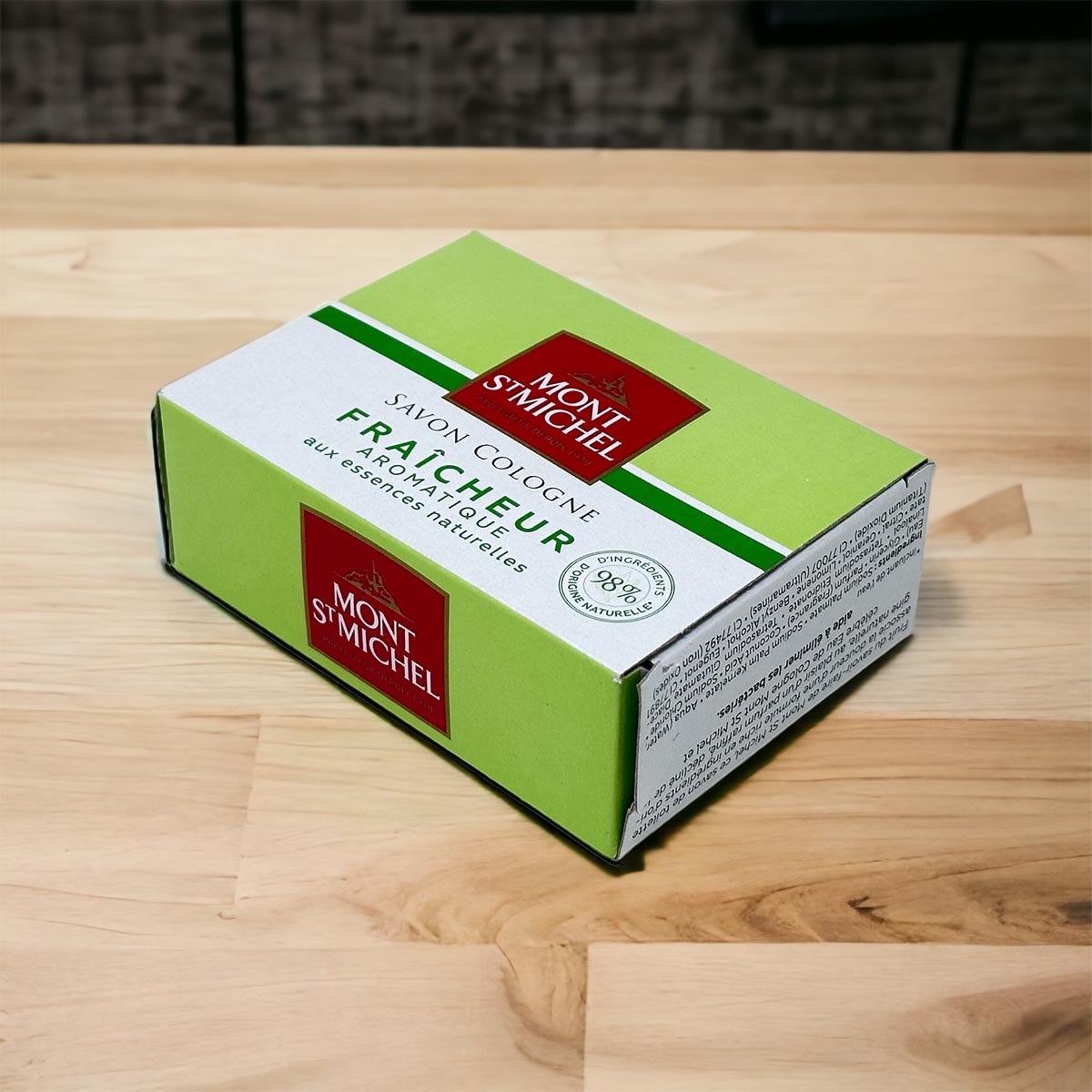 Mont St. Michel Savon Cologne Fraicheur / Kölnisch Seife Frische 125 Gramm