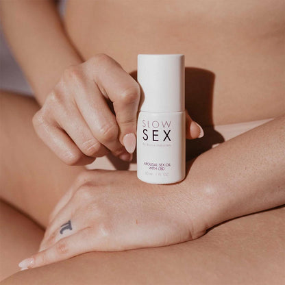 Bijoux Indiscrets SLOWSEX Arousal Sex Öl mit CBD 30 ml