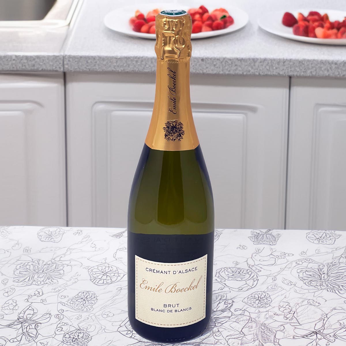 CRÉMANT Brut Blanc de Blancs, A.O.C. Alsace Emile Boeckel