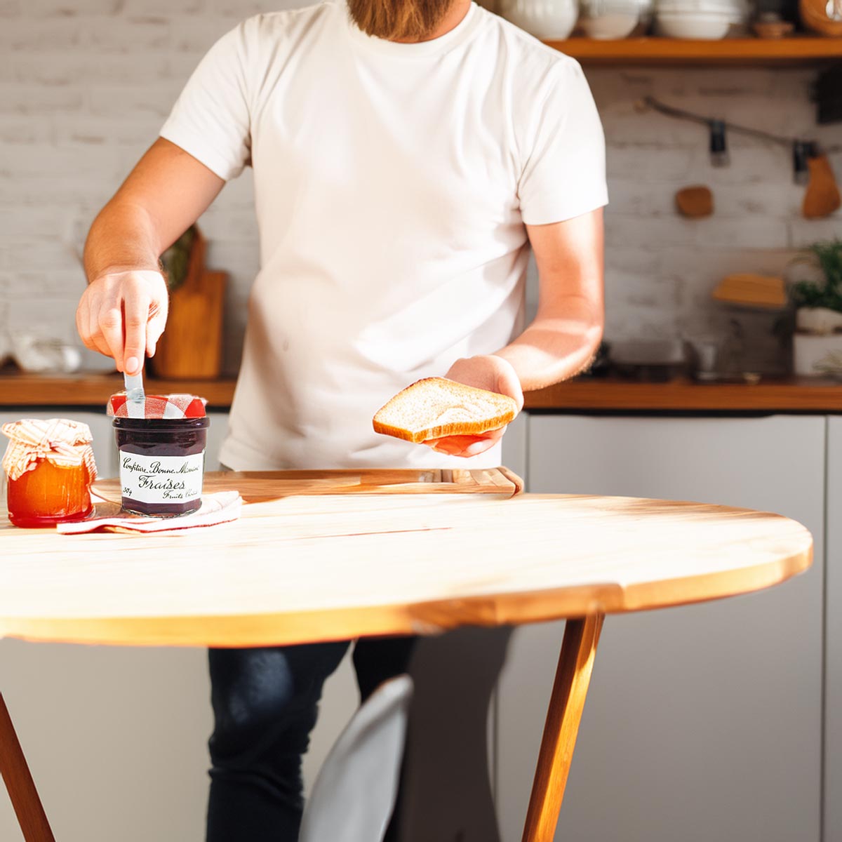 Bonne Maman Erdbeere Konfitüre - Fraises Confiture 15 x 30 Gramm aus Frankreich