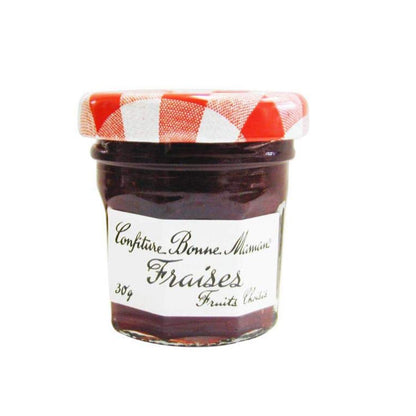 Bonne Maman Erdbeere Konfitüre - Fraises Confiture 15 x 30 Gramm aus Frankreich