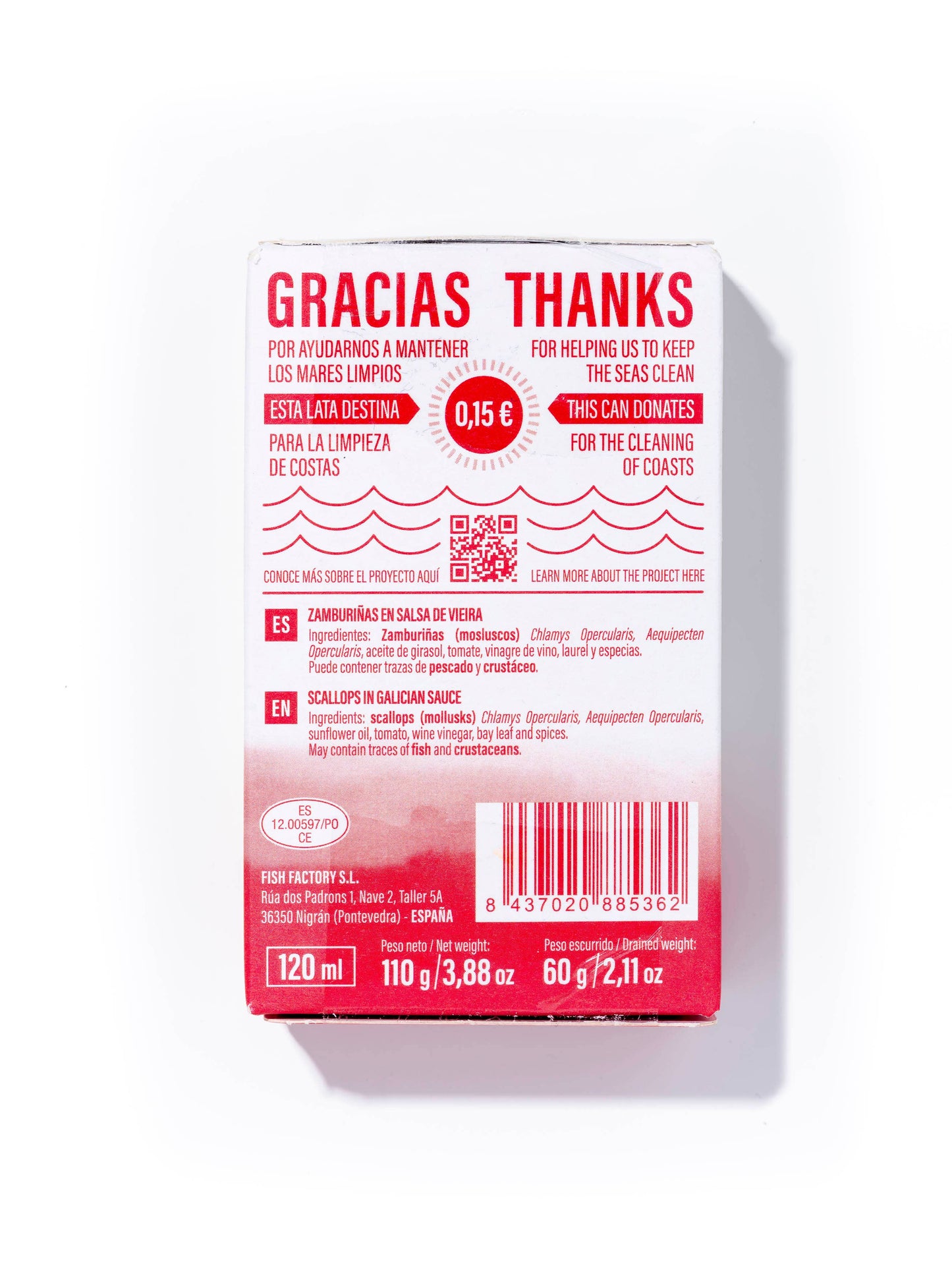 Zamburiñas in galicischer Jakobsmuschelsoße