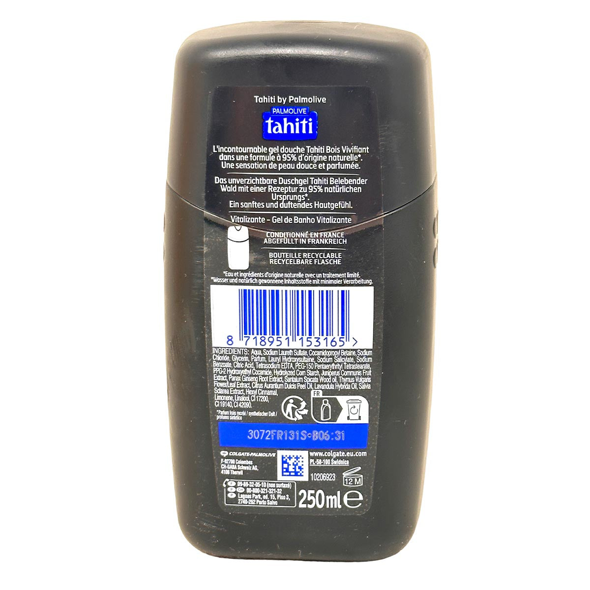 Tahiti - Bois des tropiques rafraîchissants Tropenholz Duschgel 250 ml