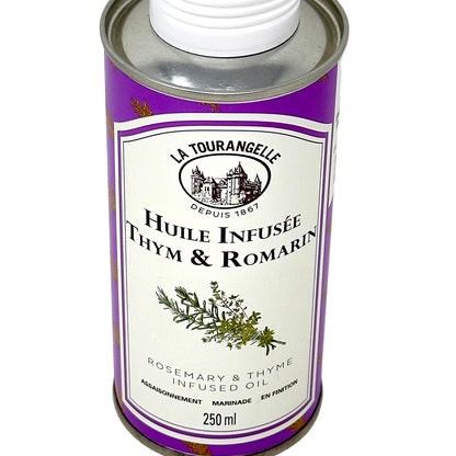 LA TOURANGELLE Thymian & Rosmarin Öl, 250ml, Gourmet Öl, handgefertigt